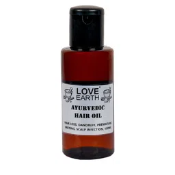LOVE EARTH Ayurvedic Hair Oil with Amla & Shikakai 100 ml-image-39
