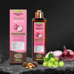 PANCHVATI HERBALS Unisex Onion Hair Fall Control Hair Oil 200 ml-18