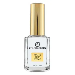 Colors Queen Matte Top Coat Chip-Resistant Nail Polish - 15 ml-57