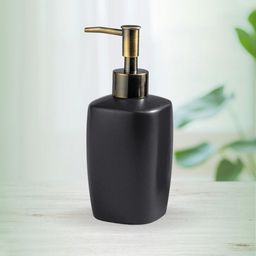 Nestasia Black Matte Finish Fancy Soap Dispenser 380 ml-image-16