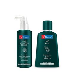 Dr Batras Hair Vitalizing Serum 125ml & Hair Oil 100ml-53