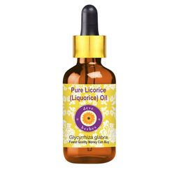 Deve Herbes Natural Therapeutic Grade Pure Licorice Oil with Glass Dropper - 10 ml-52