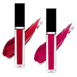 ME-ON Set of 2 Superlast Long Lasting Lip Gloss 6 ml each - Shade 08 & 11-22