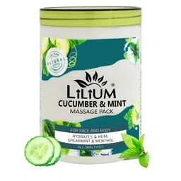 Lilium Cucumber & Mint Massage Pack For Hydration - 500ml-23