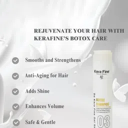 KERA FINE Botox Shampoo For Intense Shine & Softness - 250 ml image 5
