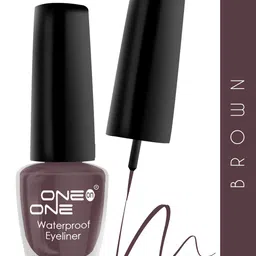 ONE on ONE Set of 2 Waterproof Long Lasting Smudge-Proof Eyeliner 5 ml each - Brown image 4