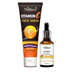 Phillauri Face Wash & Vitamin C Face Serum For Skin Whitening - 60ml + 30ml-23