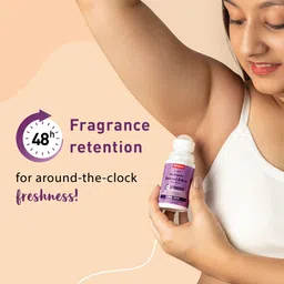 Sirona Set of 2 2-in-1 Underarm Roll On Deodorants with Prebiotics 50 ml Each-  Floral Fresh + Citrus Cheer image 2