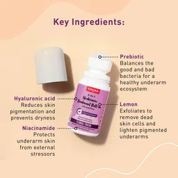 Sirona Set of 2 2-in-1 Underarm Roll On Deodorants with Prebiotics 50 ml Each-  Floral Fresh + Citrus Cheer image 4