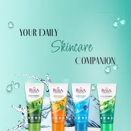 ROSA Set Of 2 Face Wash Lemon & Orange To Enhances Skin Complexion-120ml Each image 3
