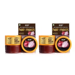 WOW SKIN SCIENCE Set Of 2 Red Onion Black Seed Oil Hair Mask - 200ml Each-18