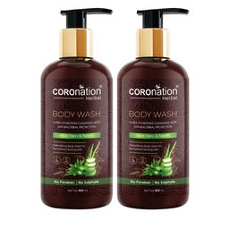 COROnation Herbal Set of 2 Aloe Vera & Neem Body Wash 300 ml Each-38