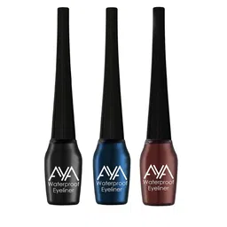 AYA Set of 3 Assorted Waterproof Eyeliner 5ml Each-16