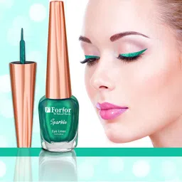FORFOR Set of 4 Sparkle Water-Proof Sensational Liquid Glitter Eyeliners - 7 ml each image 4