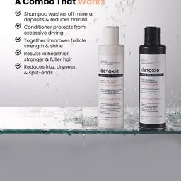 Detoxie Hard Water Repair Combo - Shampoo & Conditioner - 200ml Each image 2