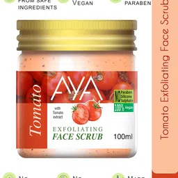 AYA Set of Honey & Tomato Exfoliating Face Scrubs - 100 ml Each image 3