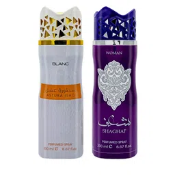 ASDAAF Pack of 2 Deodorant Body Spray 200ml-42