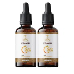 7 DAYS 2-Pcs Vitamin C Facial Serum With Hyaluronic Acid - 30ml Each-2