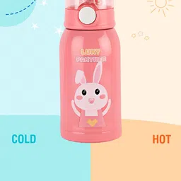 Cello Kinder Pink Stainless Steel Kids Water Bottle- 500ml-18