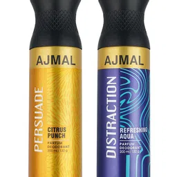 Ajmal Set of 2 Persuade & Distraction Deodorants - 200 ml each-75