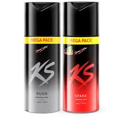 KamaSutra Set of Rush & Spark Long Lasting Deodorant Spray - 220 ml each-33
