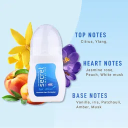 Secret Temptation Set of 3 Talc Effect Roll-on 50ml image 2