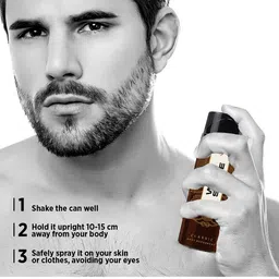 Wild stone Men Set Of 3 Wild Stone Classic Musk Deodorant (225ml each) image 4