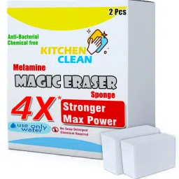 Kitchen Clean 4X Stronger Stain Remover Magic Eraser Chemical Free Multipurpose Scrub Sponge-28