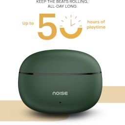 noise Buds Vs501, 50H playtime,Quad Mic, ENC, Dual-device pairing & Dual color tones Bluetooth Headset image 4