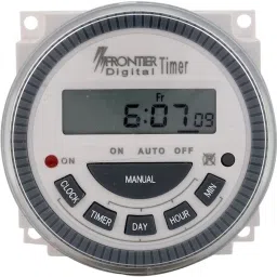 Leyden Smart Programmable Electronic Timer Switch 4 - Pin, 230 Volt AC TM619H-2, 30A, 16 ON/OFF Programs Digital Timer (White) Multipurpose Controller-3
