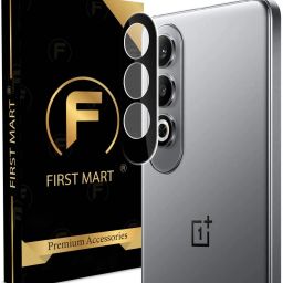 FIRST MART Back Camera Lens Glass Protector for OnePlus Nord CE 4 5G, Nord CE 4 5G, Nord CE4, Black Camera Protector-image-12