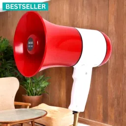 Handheld (Megaphone with Recorder) (Bhopu Talk Record Play) & Siren MusicZW311 Handheld (Megaphone with Recorder) Siren Music Loud Speaker for AnnouncingZW311 Outdoor, Indoor PA System-19