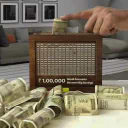 Compact Savings Coin Bank with Lock Coin Bank-image-97