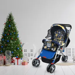 PRAM FOR KIDS STROLLER FOR KIDS BABY PRAM BABY Twin Strollers & Prams BLU-09 Twin Strollers & Prams-14