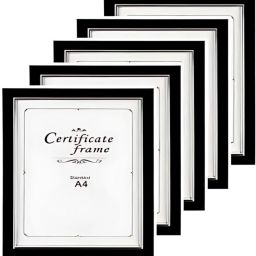 A4 Size MDF Wooden Wall Photo Frame 9 x 12 inch Wall Hanging-image-27