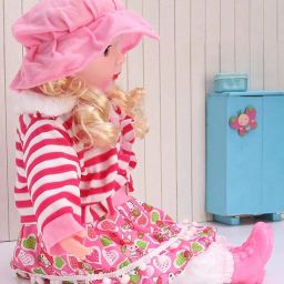 Poem Doll Musical Rhyming Babydoll,Big Stroller Dolls, Laughing and Singing-12