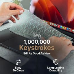 oaky Keyboard Protector for 2025-2021 M4/M3/M2 Chip M a c Book Air 13 inch | 15 inch [Model A3240 A3113 A2681 A3113 A2681 A3114 A2941] Dust-Proof Keyboard Skin-image-101