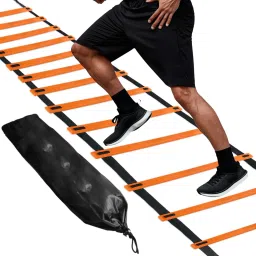 leosportz Agility Ladder 4 meter Speed Training Ladder with 10 Adjustable Rungs Speed Ladder image 3