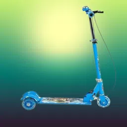 Road Runner Metal Scooter With 3 Leval Adjustable Height Toy For Kids.-14
