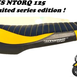TVS NTORQ 125 BIKE SEAT COVER Single Bike Seat Cover For TVS NTorq 125-13