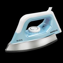 HAVELLS Hawk 1100 Watts Dry Iron (Non Stick Coated Soleplate, GHGDIBZB110, Blue and White)-picture-17