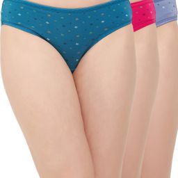 Pack of 3 Women Bikini Multicolor Panty-image-3