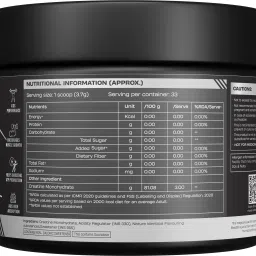 beastlife Super Micronized Creatine Monohydrate | NABL Lab Tested | 100% Pure Creatine image 2