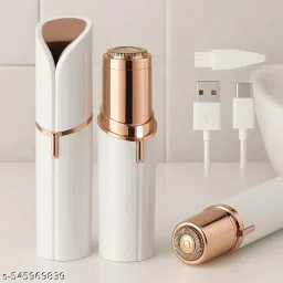 ZovoHub Elegance Edge USB Rechargeable Facial Hair Removal Tool for Precision Cordless Epilator-image-43