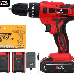 New Red Drill 21V 21v Cordless Power Drill Set 1500 RPM Cordless Drill-12