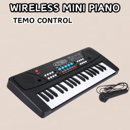 (Piano Keyboard) Toy with 37 Key, Recording and Mic, Adapter for DC Power C295 (Piano Keyboard) Toy with 37 Key, Recording and Mic, Adapter for DC Power C295 Analog Portable Keyboard-picture-17
