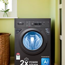 ifb 7 kg Powered by AI, 5 Star,� with 2x Steam Cycle Fully Automatic Front Load with In-built Heater Brown image 3