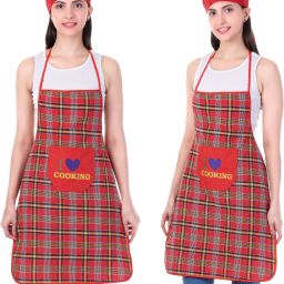 Cotton Home Use Apron - Free Size-image-65
