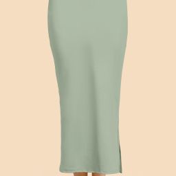 Trendmalls New.P02-Steelgreen Lycra Blend Petticoat-image-96