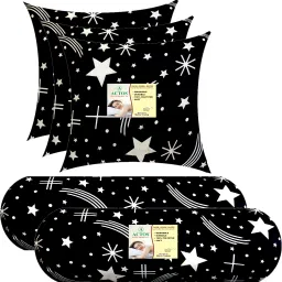 Microfibre Solid Bolster Pack of 5-19